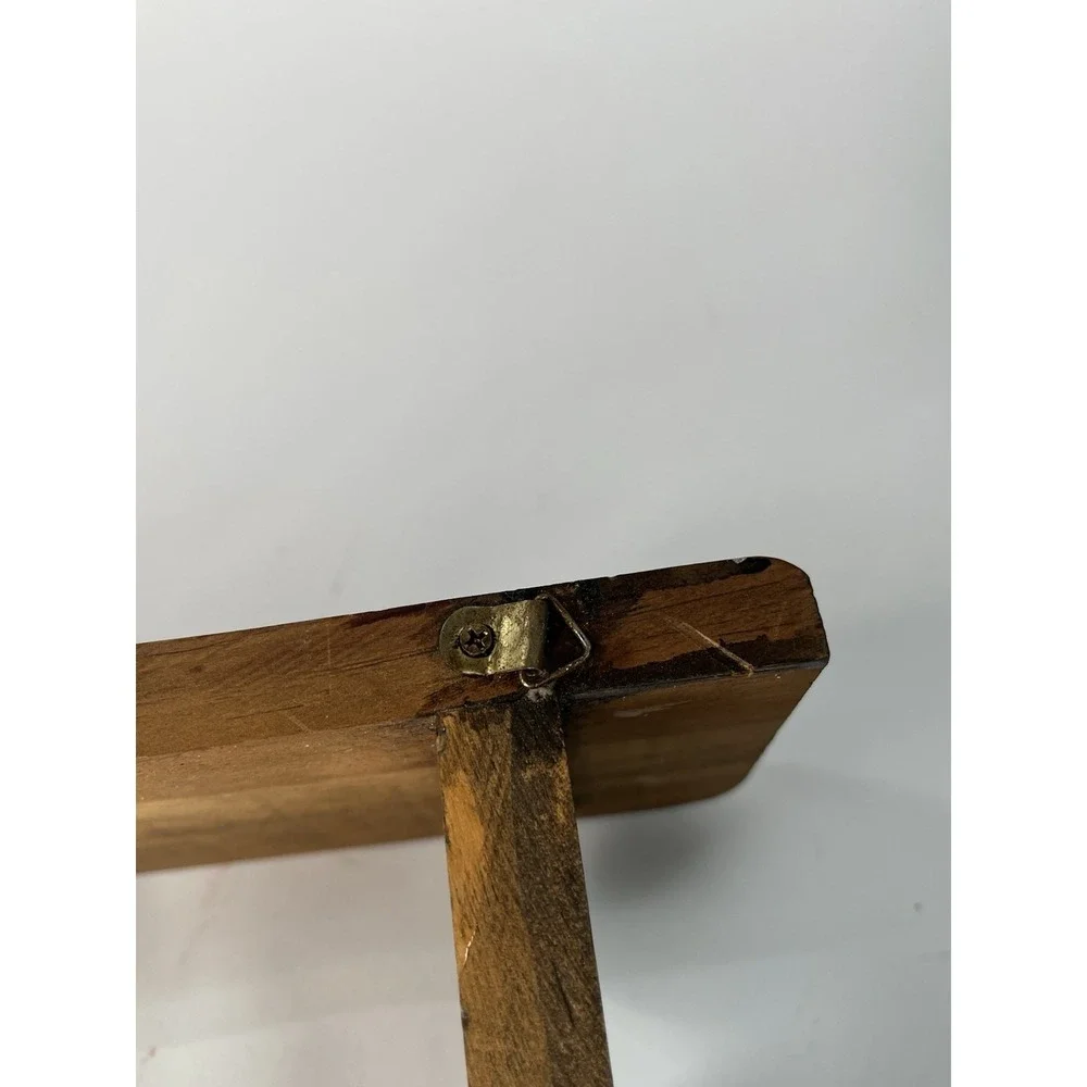 Vintage Wooden Wall Shelf Primitive Cottagecore Grandmacore